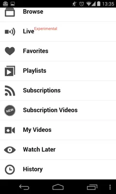 TubeMote android App screenshot 2